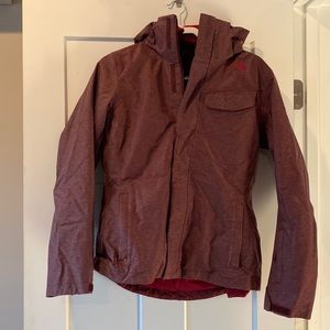 North face winter coat